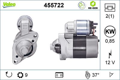 Стартер VALEO 455722