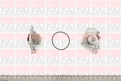 Водяной насос, охлаждение двигателя FAI AutoParts WP6152