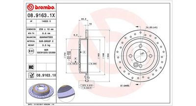 Тормозной диск MAGNETI MARELLI 360406002802