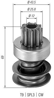 Zobrats, Starteris MAGNETI MARELLI 940113020125