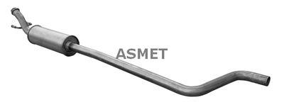 Средний глушитель выхлопных газов ASMET 09.113