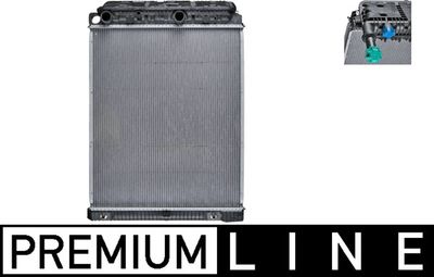 Радиатор, охлаждение двигателя MAHLE CR673000P