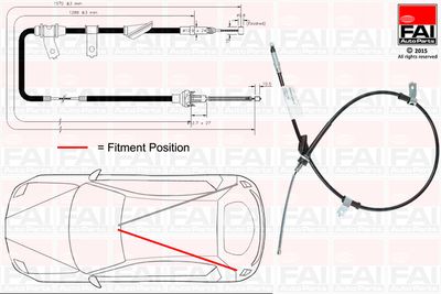 Trose, Stāvbremžu sistēma FAI AutoParts FBC0102