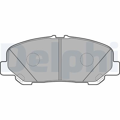 Bremžu uzliku kompl., Disku bremzes DELPHI LP2119