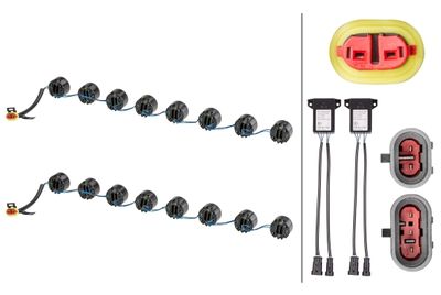 Dienas gaismas lukturu komplekts HELLA 2PT 010 458-761