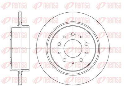 Bremžu diski REMSA 6921.00