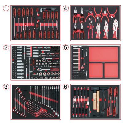Instrumentu komplekts KS TOOLS 713.0598