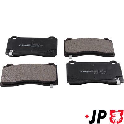Bremžu uzliku kompl., Disku bremzes JP GROUP 6563610110
