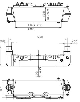 Eļļas radiators, Retarderis MAHLE CLC 149 000P