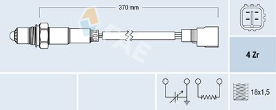 Лямбда-зонд FAE 77330