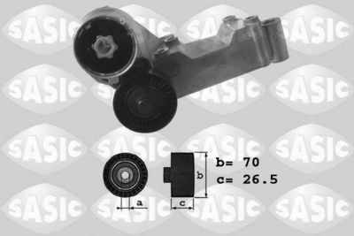 Siksnas spriegotājs, Ķīļsiksna SASIC 1626099