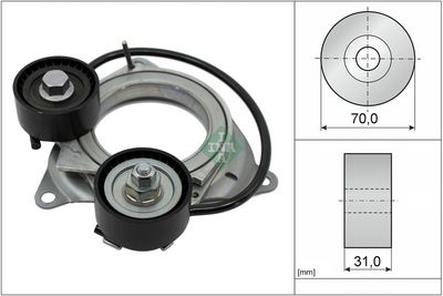 Siksnas spriegotājs, Ķīļsiksna Schaeffler INA 534 1011 10