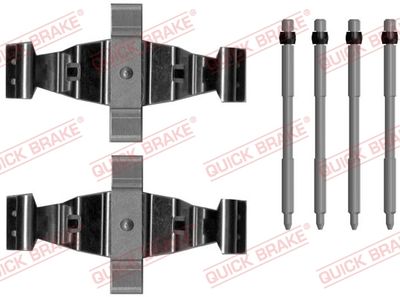 Piederumu komplekts, Disku bremžu uzlikas QUICK BRAKE 109-0108