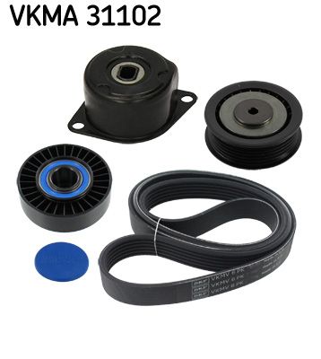 Поликлиновой ременный комплект SKF VKMA 31102