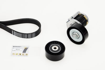 Ķīļrievu siksnu komplekts CONTINENTAL CTAM 6PK1264K1