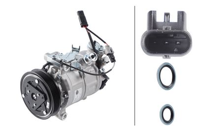 Компрессор, кондиционер HELLA 8FK 366 200-461