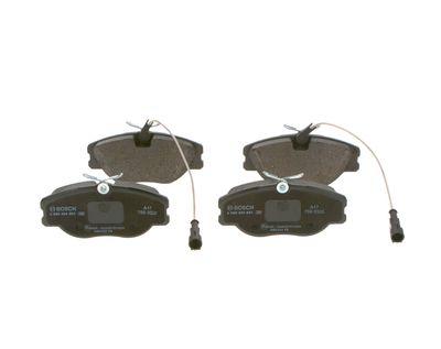 Bremžu uzliku kompl., Disku bremzes BOSCH 0 986 494 851