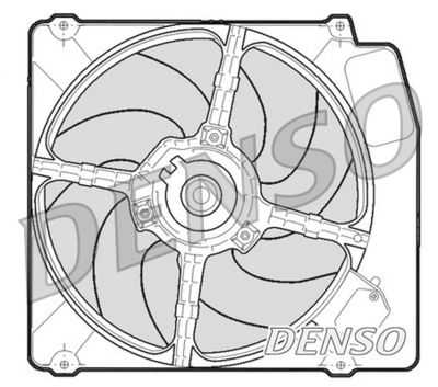 Ventilators, Motora dzesēšanas sistēma DENSO DER01203
