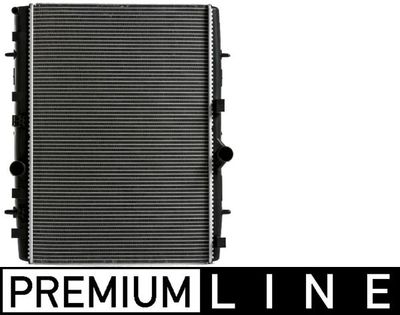 Радиатор, охлаждение двигателя MAHLE CR 5 000P