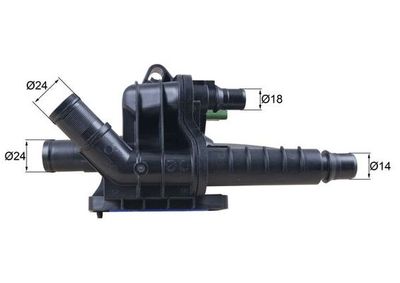 Термостат, охлаждающая жидкость MAHLE TH 66 83