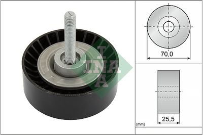 Parazīt-/Vadrullītis, Ķīļrievu siksna Schaeffler INA 532 0652 10