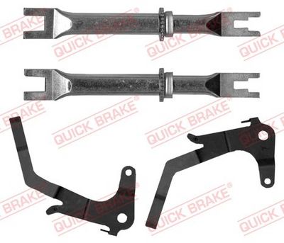 QUICK BRAKE 11153008 Regulatora komplekts, Trumuļu
