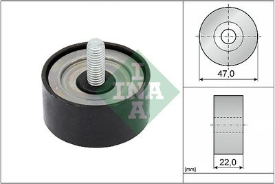 Parazīt-/Vadrullītis, Ķīļrievu siksna Schaeffler INA 532 1001 10