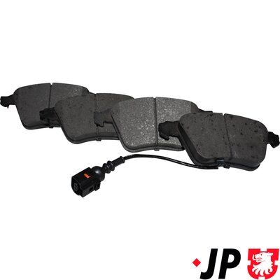 Bremžu uzliku kompl., Disku bremzes JP GROUP 1163607810