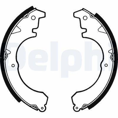 Bremžu loku komplekts DELPHI LS1358