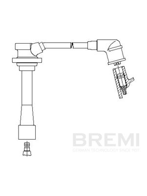 Провод зажигания BREMI 388/30