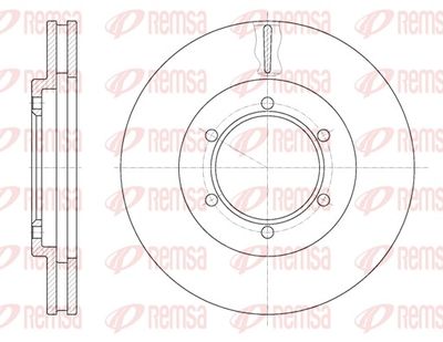 Bremžu diski REMSA 6949.10