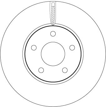 Bremžu diski TRW DF6975