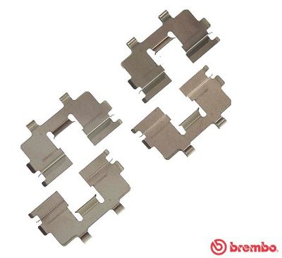 zestaw instalacyjny przód NISSAN BREMBO A 02 287