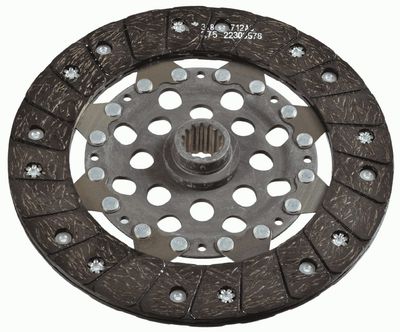 Sajūga disks SACHS 1864 600 210