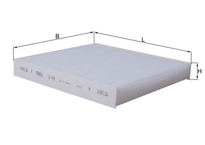 Фильтр, воздух во внутренном пространстве KNECHT LA 424