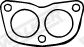 Прокладка, труба выхлопного газа WALKER 81003