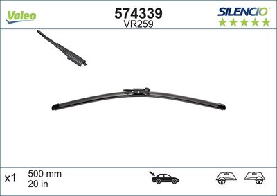 Щетка стеклоочистителя VALEO 574339