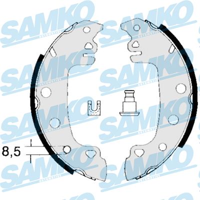 Комплект тормозных колодок SAMKO 80770