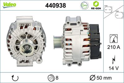 Генератор VALEO 440938