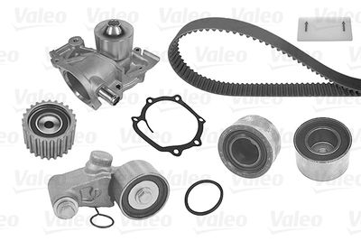 Водяной насос + комплект зубчатого ремня VALEO 614637