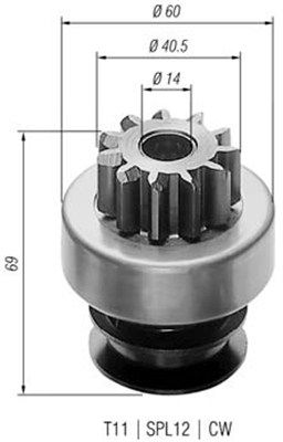 Zobrats, Starteris MAGNETI MARELLI 940113020172