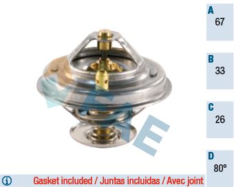 Термостат, охлаждающая жидкость FAE 5307280