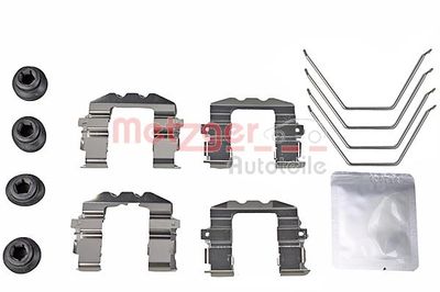 Комплектующие, колодки дискового тормоза METZGER 109-0057