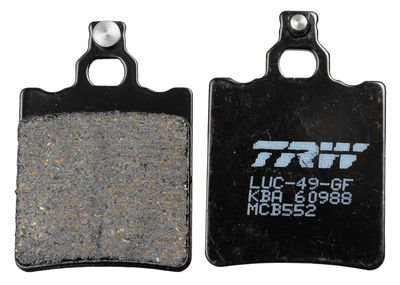Комплект тормозных колодок, дисковый тормоз TRW MCB552