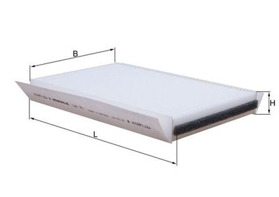 Filtrs, Salona telpas gaiss KNECHT LA 71