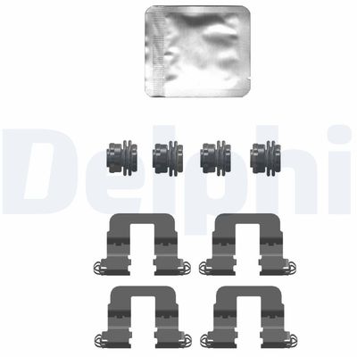 Piederumu komplekts, Disku bremžu uzlikas DELPHI LX0752