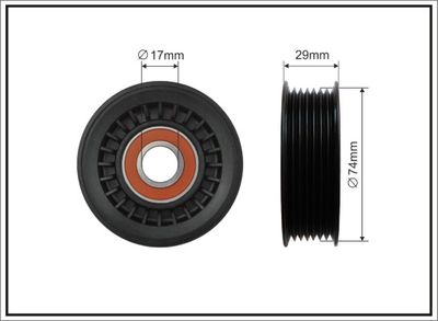 rolka JEEP CAFFARO 500684