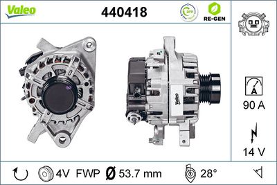 Генератор VALEO 440418