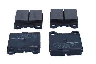 Bremžu uzliku kompl., Disku bremzes MAXGEAR 19-3932