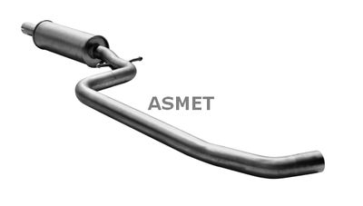 Средний глушитель выхлопных газов ASMET 03.126